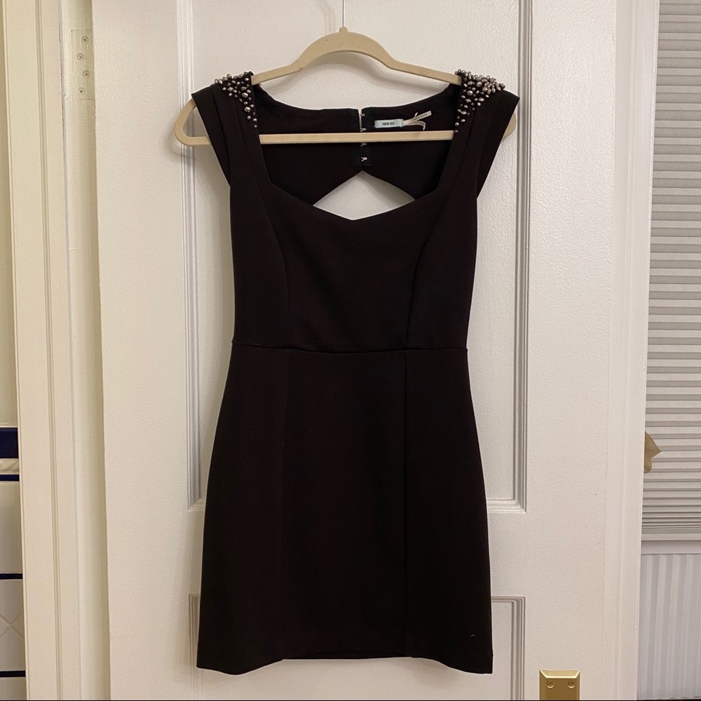 Kimchi Blue beaded shoulder minidress